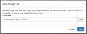 Routing Software Features: Auto Save | RouteSavvy.com