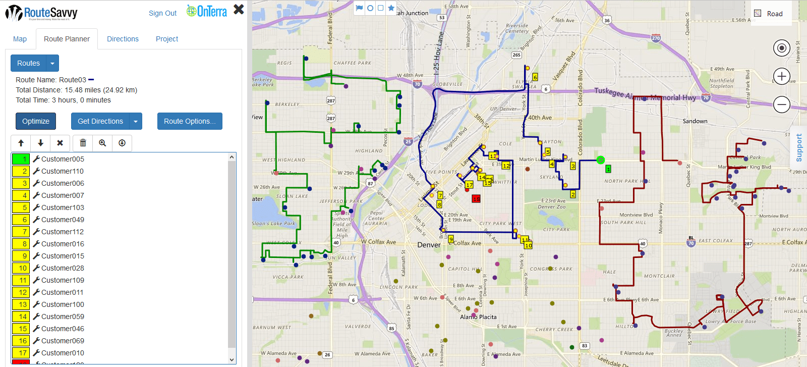 Optimized Route | Most Needed Functions In Routing Software | RouteSavvy.com