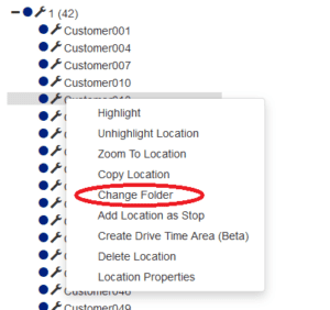 Route Planner Features – Folders | RouteSavvy Route Planner