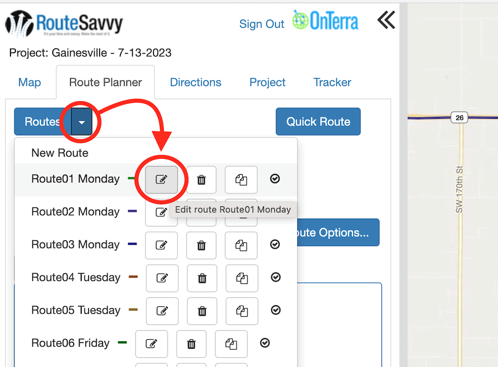 RouteSavvy Screenshot | RouteSavvy Route Visualization Tools