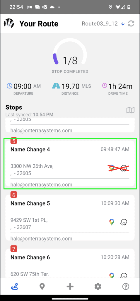 RouteSavvy Screenshot | Delivery Management Software 1