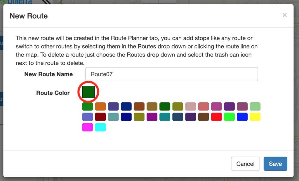 RouteSavvy Screenshot | RouteSavvy Route Builder Tutorial