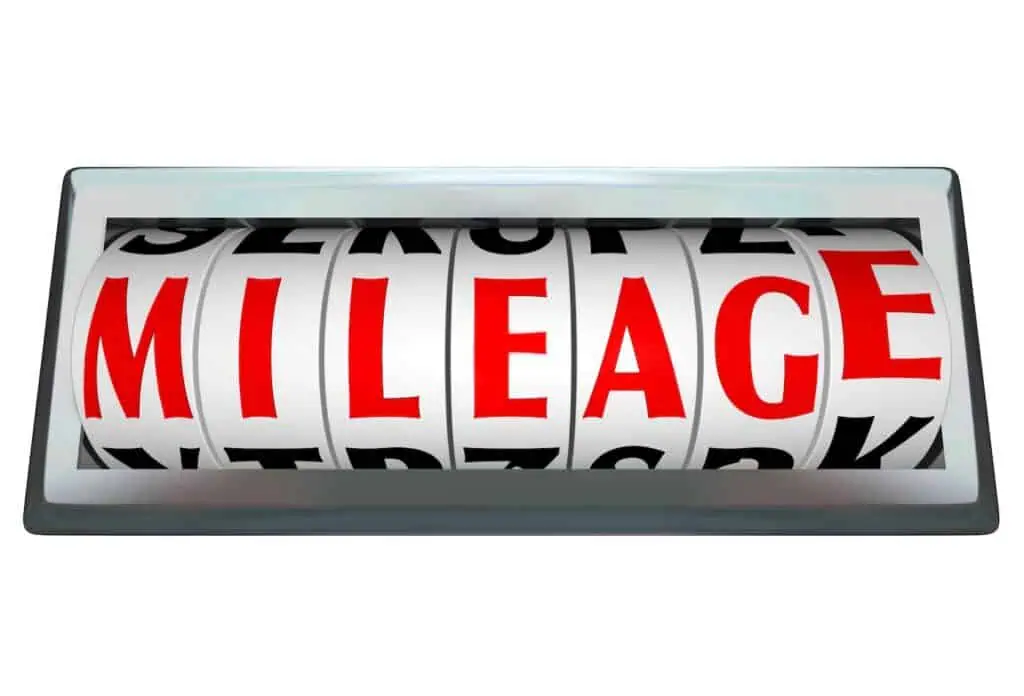 Mileage in Red Letters | RouteSavvy Route Planning Software